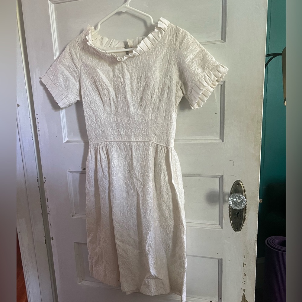 AUTHENTIC VINTAGE 1960s Embroidered Dress